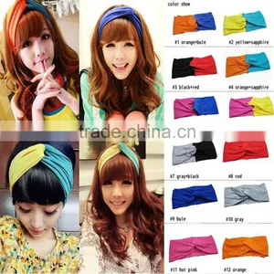 Women Yoga Headband,Head Wrap thumbnail-1