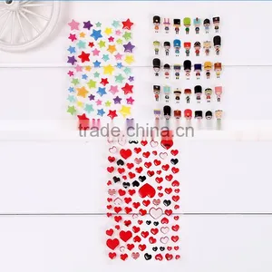 Decoration Gel Stickers,children Carton Sticker for Education 3D Pop-up Crystal Sticker thumbnail-1