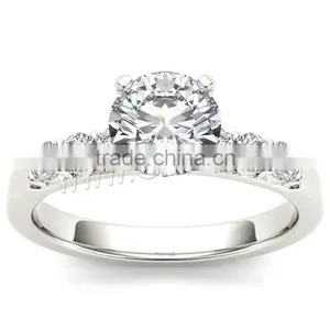 Cubic Zirconia Sterling Silver Finger Ring Size Finger Ring Cover Sex Finger Ring thumbnail-1