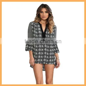 2014 New Fashion Ladies Silk Kaftans Tunic Kaftan thumbnail-1