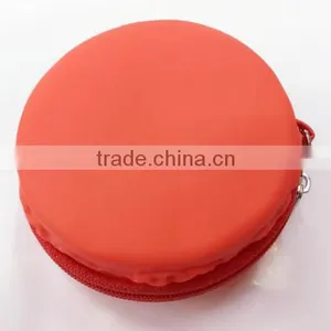 Macarons Silicone Coin Purse Hot-selling Macarons Silicone Wallet thumbnail-1