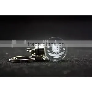 Fancy Cheap Colorful LED Crystal Keychain/Crystal Keyring/Crystal Keyholder thumbnail-5