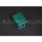 60mm Green PVC Window Profiles Vinyl Extrusion 3 Chambers , ISO9001 thumbnail-1
