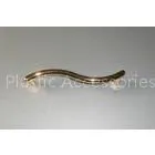 Furniture Accessory Cabinet Drawer Plastic Pull Handles Golden Color thumbnail-1
