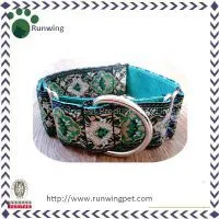 High-end Martingle Jacquard Pet Collar thumbnail-1