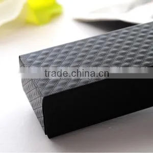 Black Necklace Bracelet Jewelry Gift Packakaging Box Long Rectangle Black Good Quality Gift Fine Package Case High Quality Box thumbnail-2