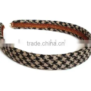 BLK & WHT FABRIC Headband,headgear,headwear thumbnail-1
