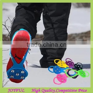 Hotting Winter Silicone Anti-slip Ice Grip Shoe Covers thumbnail-1
