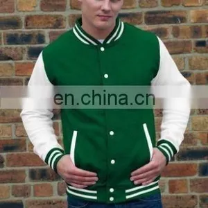 Top Latest Unisex Fashion Varsity Jacket - Light Jacket - Navy/white From Pakistan thumbnail-4