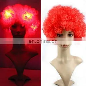 PWS-0437 LED Flashing Party Wigs thumbnail-1