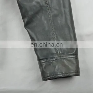 2015 Latest Fashion Hotsale Spring Handsome PU Leather Jacket for Men thumbnail-6