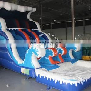 China Inflatable Cheap Slide With Arch Big Inflatable Water Dry Slide for Pool for Rental Business on Sale thumbnail-6