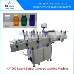 HIG Servo Motor Economy Automatic Labeling Machine for Bottles thumbnail-1