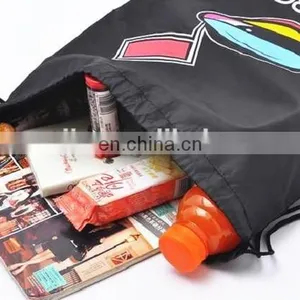 Fashion Digital Printing Calico Backpack Bag With Drawstring thumbnail-4