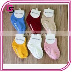 In Stock Newborn Babies Pure Color Cotton Socks Baby Socks thumbnail-2