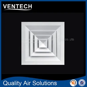 Ventech Ceiling Fresh Air Square Diffuser thumbnail-5