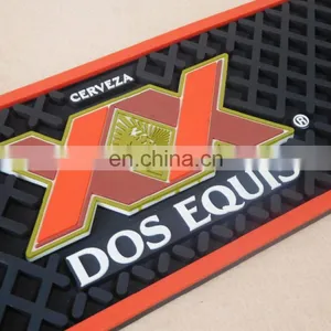 Beer Mat Custom Pvc Rubber Bar Runner Mat for Promotion thumbnail-2