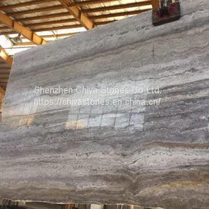 Beige Travertine Iran Silver Grey Travertine Tiles Travertine French Tiles Paving Tilesb Walkway Paver Tiles thumbnail-4