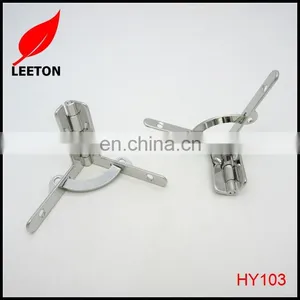 Shiny Nickel Quadrant Box Hinge thumbnail-6