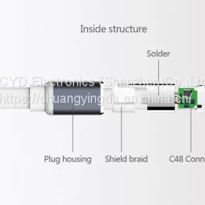 USB Data & Charging Cable for IPhone 5/5S/6/6S/6 Plus, USB 8-pin Signal Design thumbnail-4