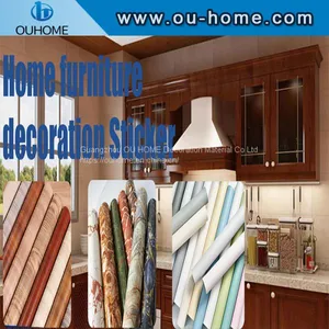 Wood Grain Decorative Film Furniture Stickers thumbnail-1