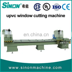 Production of 20 Upvc Windows per Day Upvc v Type Cutting Machine thumbnail-2