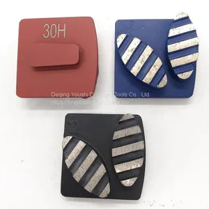 Diamond Floor Grinding Disc Trapezoid Metal Bond Floor Grinding Disc Medium Bond Stones Polished Concrete Grinding Pads thumbnail-3