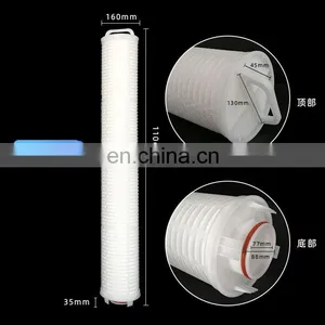 Industrial High Flow Water Treatment Folding 20 40 60inch Filter Element thumbnail-5