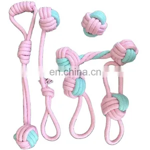 Amazon Hot Selling Pack Pet Toy Set Durable Dog Rope Chew Toy Pet Toys thumbnail-5