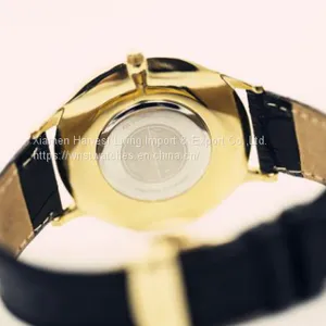 Ultra Thin Men Wrist Watches Casual Watch Analog Leather Stainless Steel Quartz thumbnail-2