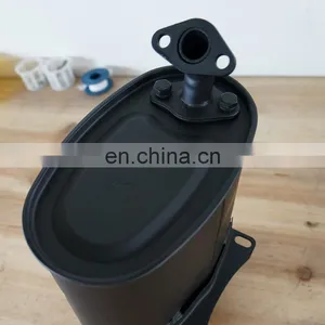 BISON(CHINA) Generator Engine Spare Parts 168F-1 Muffler Silenciador For 2KW Gasoline Generator thumbnail-5