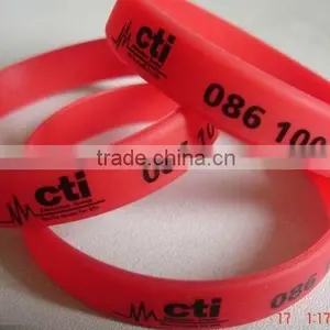 Wholesale Corporate Gifts Colorful Silicone Wristband Bracelet thumbnail-6