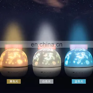 2020 Hot Selling Romantic Mini Music Player LED Ocean Projector Lamp for Indoor Lighting Party thumbnail-3