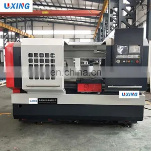 CAK6180 hi Precision Speed Horizontal Cnc Lathe Metal Turning Center Machine Price for Sale China Manufacturer thumbnail-2