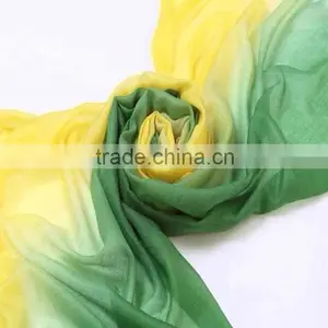 Gradient Color Mongolian Cashmere Scarf thumbnail-1