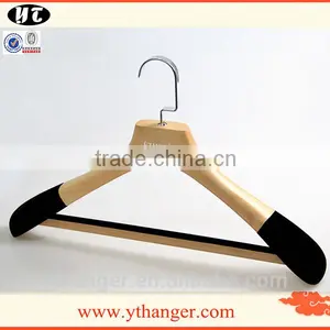 Customize Natural Wooden Hanger for Suit Clothes Supplier's Choice thumbnail-1
