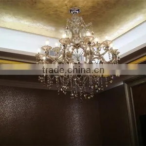 12 Lights Lift Lobbies Chandelier With Eye-catching Sparkling Crystal Display thumbnail-1