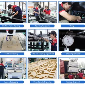 4 Axis Wood Furniture CNC Router 1325 Woodworking 3D Engraving and Carving Wooden Cabinet Machine thumbnail-4