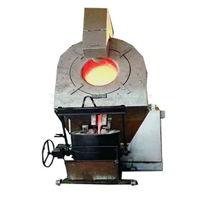 Iron and Steel Melting Furnace Scrap Steel Shell Furnace Small Crucible Melting Furnace thumbnail-1