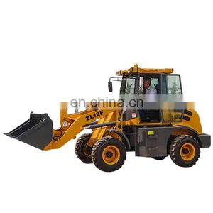 4wd 1.2ton Front Shovel Wheel Loader ZL12F thumbnail-3