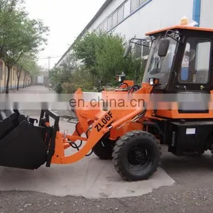 0.6ton 4 Wheel Drive New Compact Hydraulic Mini Wheel Loader With CE thumbnail-4