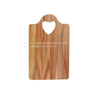 Custom Acacia Wood Cutting Board Set With Hanging Hole Kitchen Charcuterie Vegetable Meat Fruit Wooden Chopping Boards Sets thumbnail-2