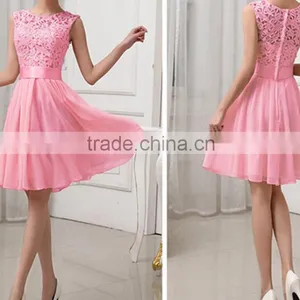 Latest Design Fashion Dresses Chiffon and Lace Dreses Women Casual Dresses thumbnail-2