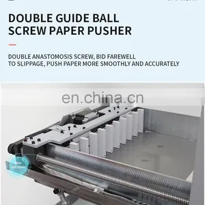 SPC-6810HP Manual Hydraulic Paper Cutter Paper Cutting Machine With Program Control thumbnail-4