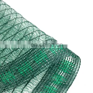 100% New HDPE Greenhouse Shade Mesh Netting Wrap Knitted Roll Green Color Shade Net thumbnail-1