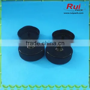 38/400 Black Flip Top Cap With Aluminum Foil Gasket,38/400 Plastic Tomato Sauce/honey Flip Top Cap thumbnail-1