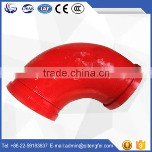 DN125mm*R275mm 45 Degree Concrete Pump Elbow thumbnail-2