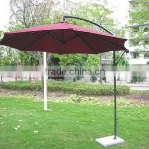 UV Proof Outdoor Cheap Folding Bright Colored Patio Umbrella With 60kg Base thumbnail-5