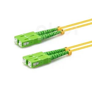 Fiber Optic Patch Cable SC APC to SC APC OS2 Duplex Single Mode PVC 2.0mm thumbnail-3