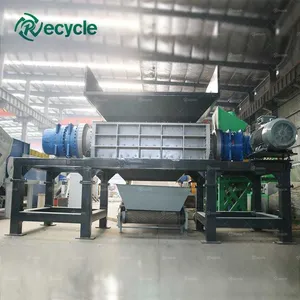 Full Automatic Scrap Metal Sheet Steel Rod Aluminum Frame Shredding Crushing Equipment thumbnail-4